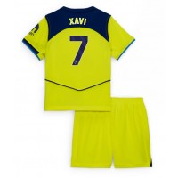 Stroje piłkarskie Tottenham Hotspur Xavi Simons #7 Koszulka Trzeciej dla dzieci 2025-26 Krótki Rękaw (+ szorty)
